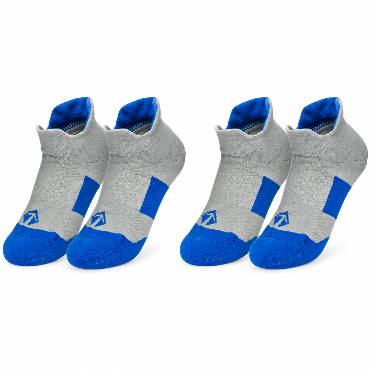 Tech-Lite Performance Sock - Grey/Blue - 2 Pair (4 Socks)