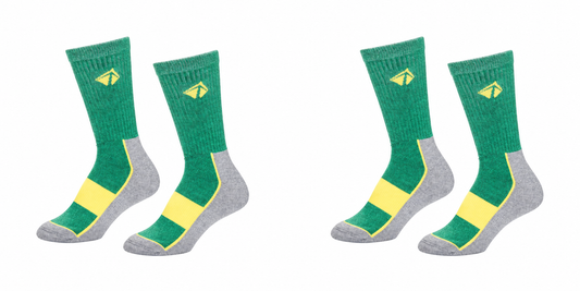 Atacama Performance Crew Sock - "Pride of Burlington" 2 Pair (4 Socks)