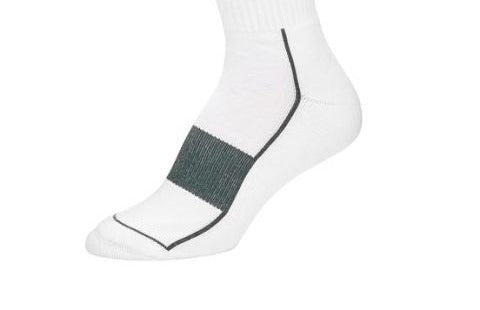 Atacama Performance Crew Sock - "Boulder White" 2 Pair (4 Socks)