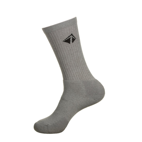Atacama Performance Crew Sock - "Cool Grey" 2 Pair (4 Socks)