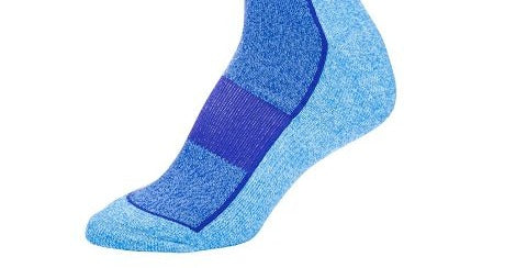 Atacama Performance Crew Sock - "Crater Lake" 2 Pair (4 Socks)