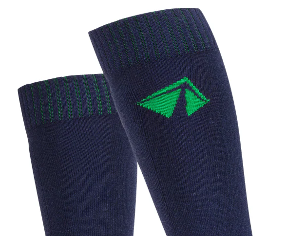 Ski-Lite Performance Ski Sock - Small/Green - lift23