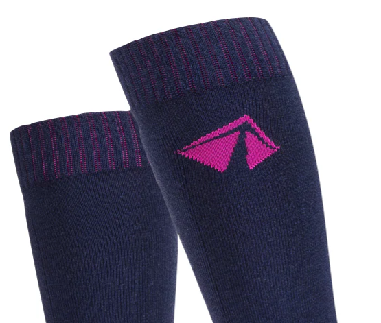 Ski-Lite Performance Ski Sock - Medium/Pink