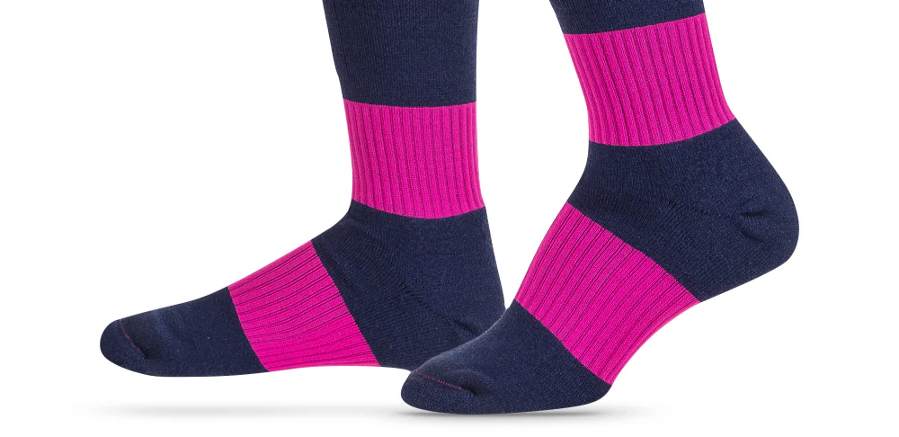 Ski-Lite Performance Ski Sock - Medium/Pink