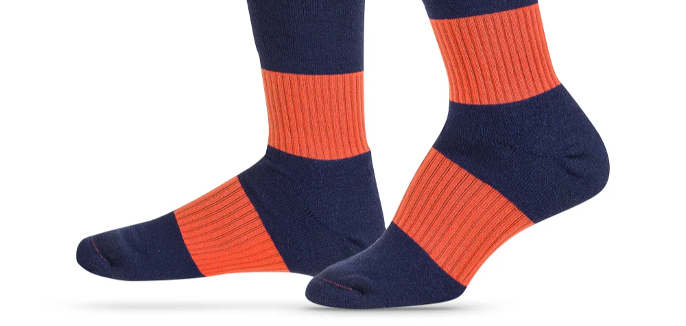 Ski-Lite Performance Ski Sock - XLarge/Orange