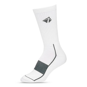 Atacama Performance Crew Sock - "Boulder White" - lift23