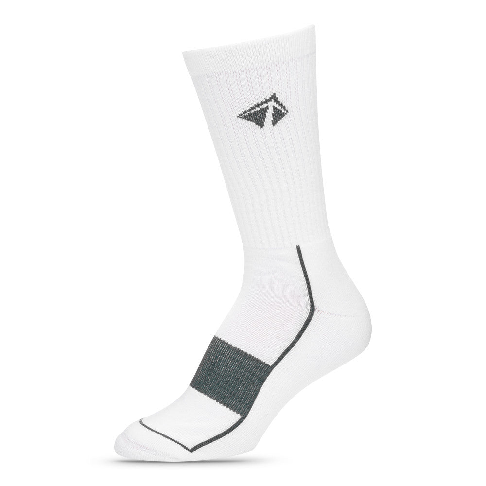 LIFT23 Performance Crew Sock - "Boulder White" - lift23