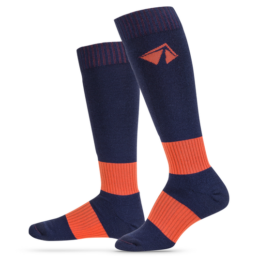 Ski-Lite Performance Ski Sock - XLarge/Orange - lift23